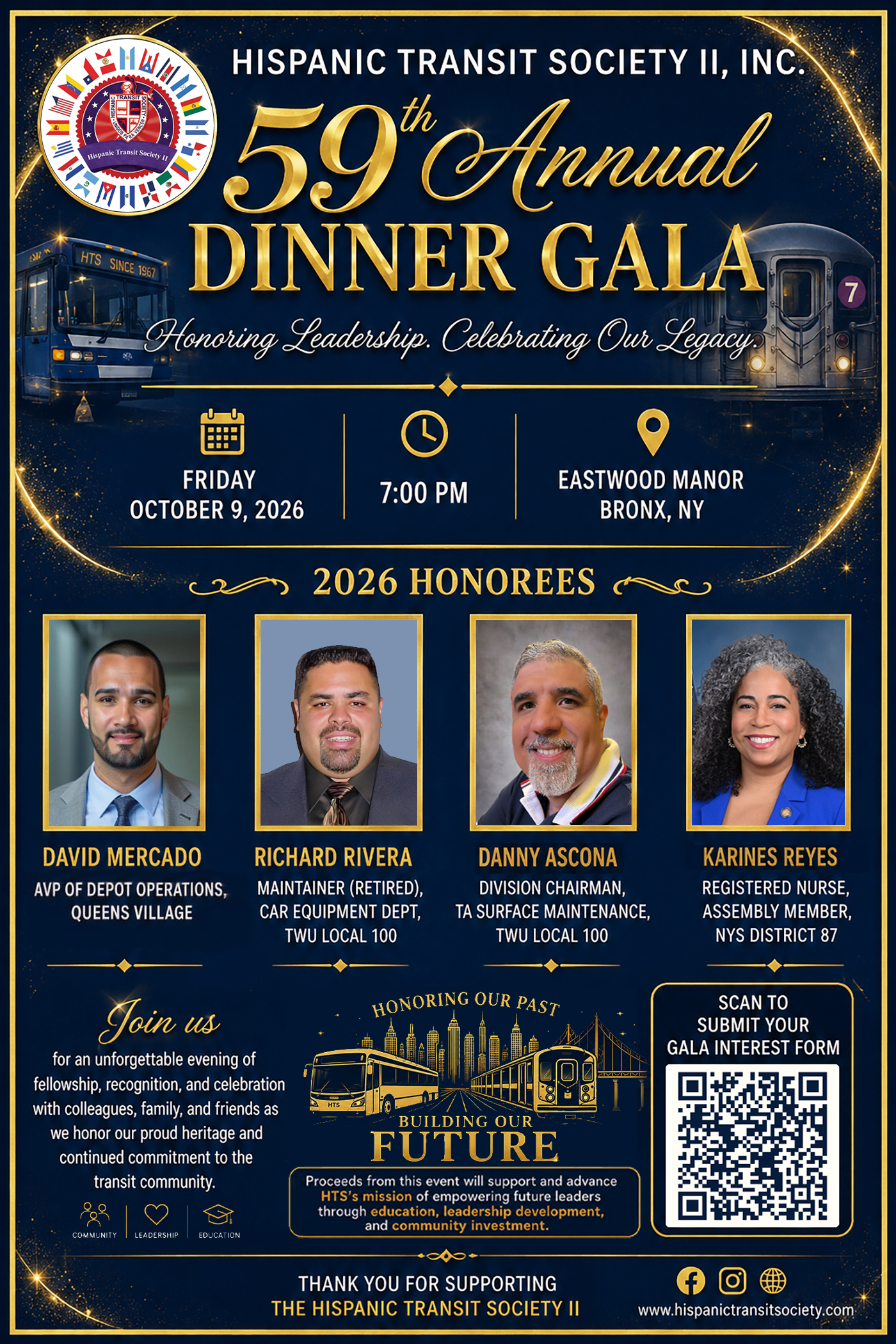 HTS 59th Annual Gala Save the Date
